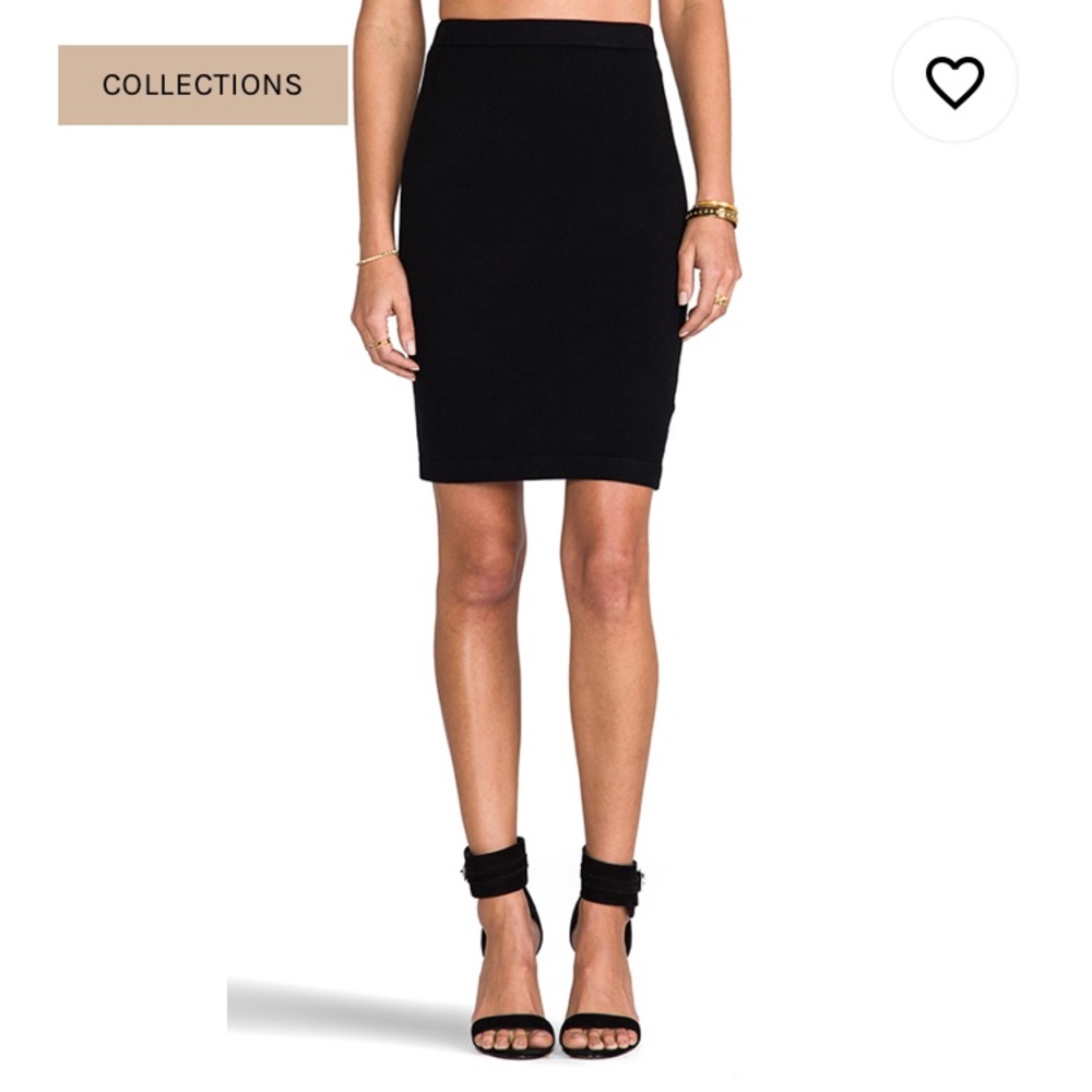 T by Alexander Wang Knit Pencil Skirt